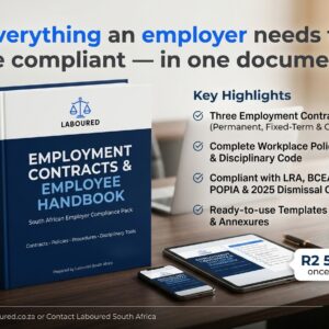 Company Employee Handbook: Contracts and Policies (Pre-Drafted)