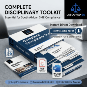 Complete Employer Disciplinary Toolkit (Editable Word & PDF) — 2026.1 SA Labour Law Compliant